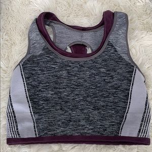 Athlete work out crop top